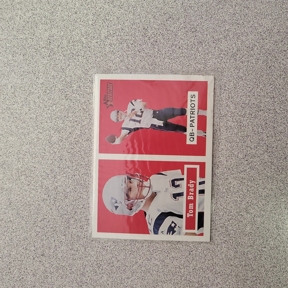 2002 Topps Heritage Tom Brady